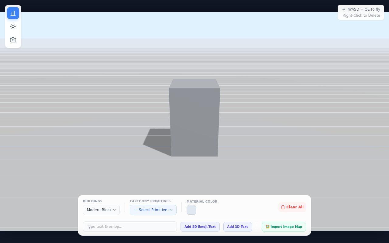 three js app
